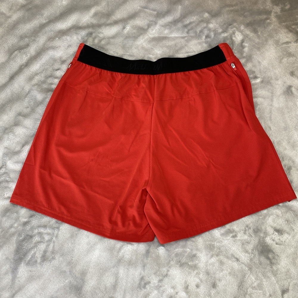 Adidas Mahomes D4T Training Shorts Mens Large Red JE4333 Patrick Mahomes Gym - Picture 2 of 7